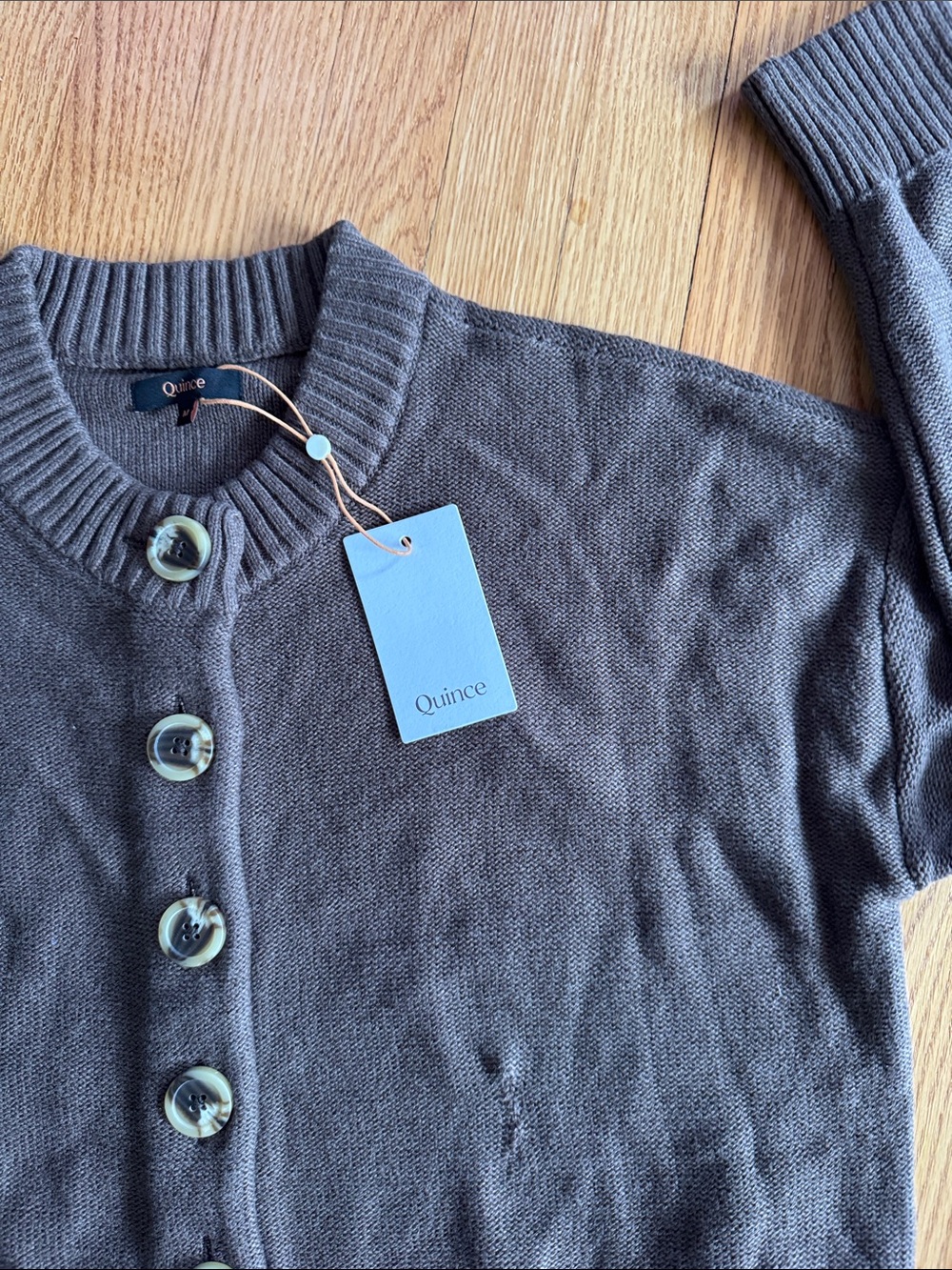Quince cardigan NWT